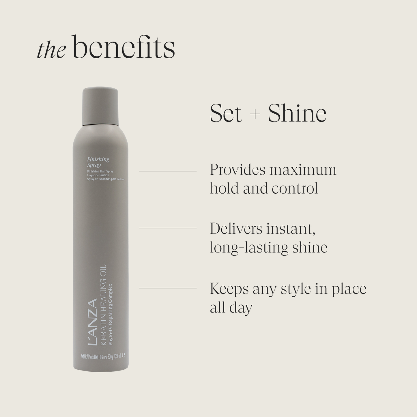 Lustrous Finishing Spray