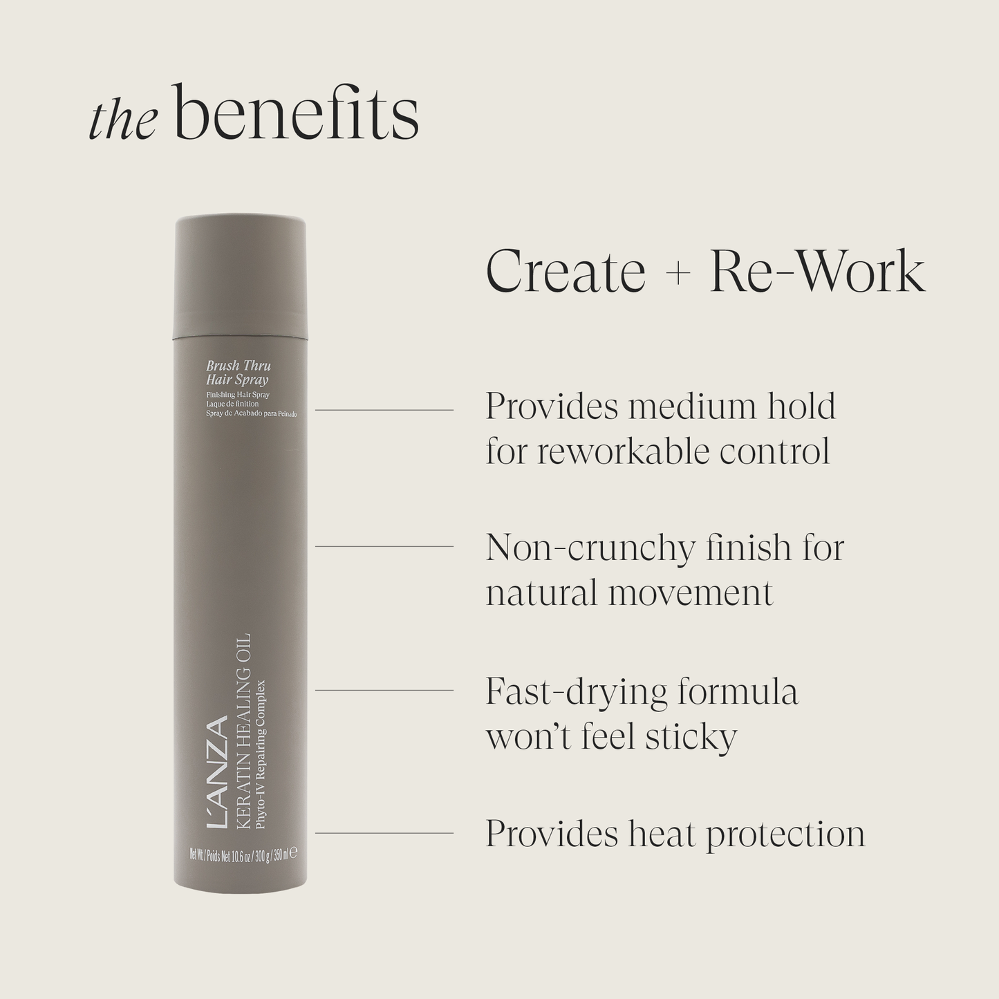 Brush Thru Spray